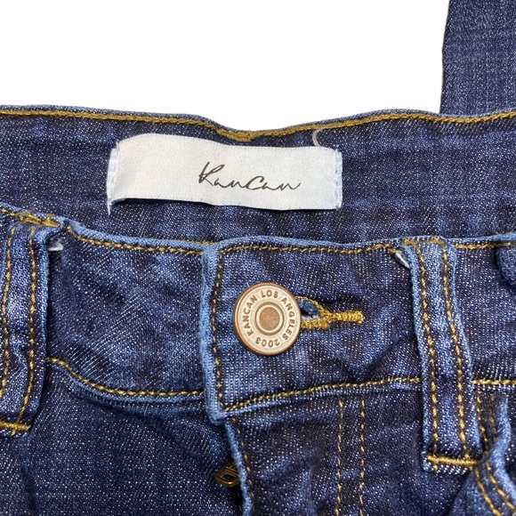 KANCAN Distressed Raw Hem Skinny Jeans Blue Size 3/25 - Picture 9 of 11